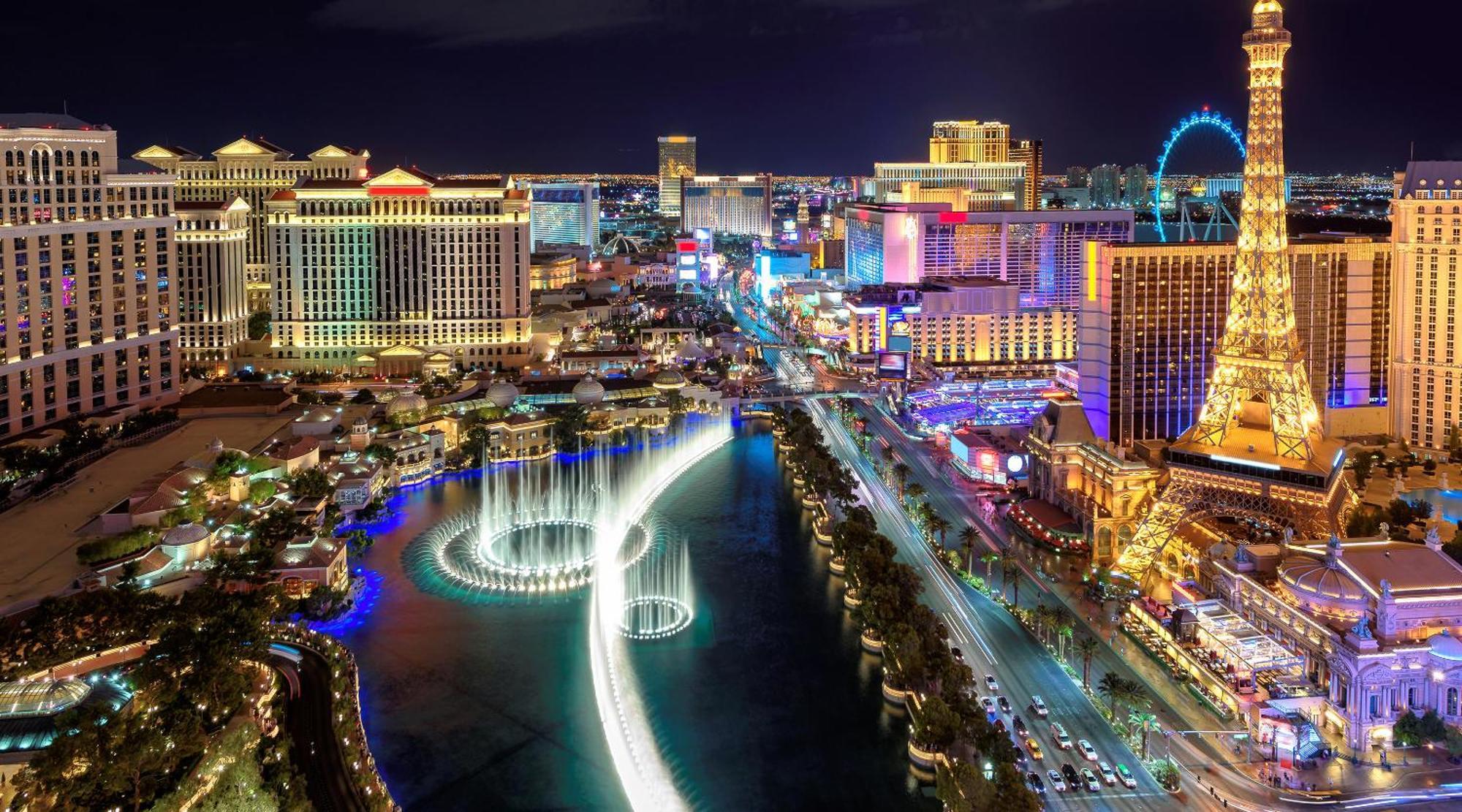 Lucky Gem Penthouse & Luxury Suites At Signature Resort, Balcony Strip View 1607 Las Vegas Exterior photo